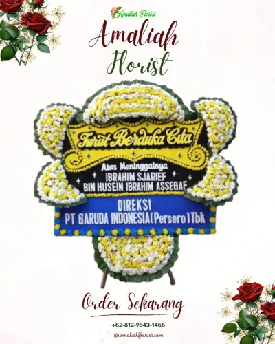 Papan Bunga Duka di Salamrejo