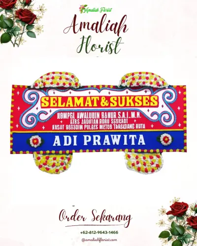 Karangan Bunga Ucapan Selamat di Salamrejo